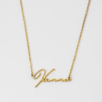 Vienna Custom Name Necklace