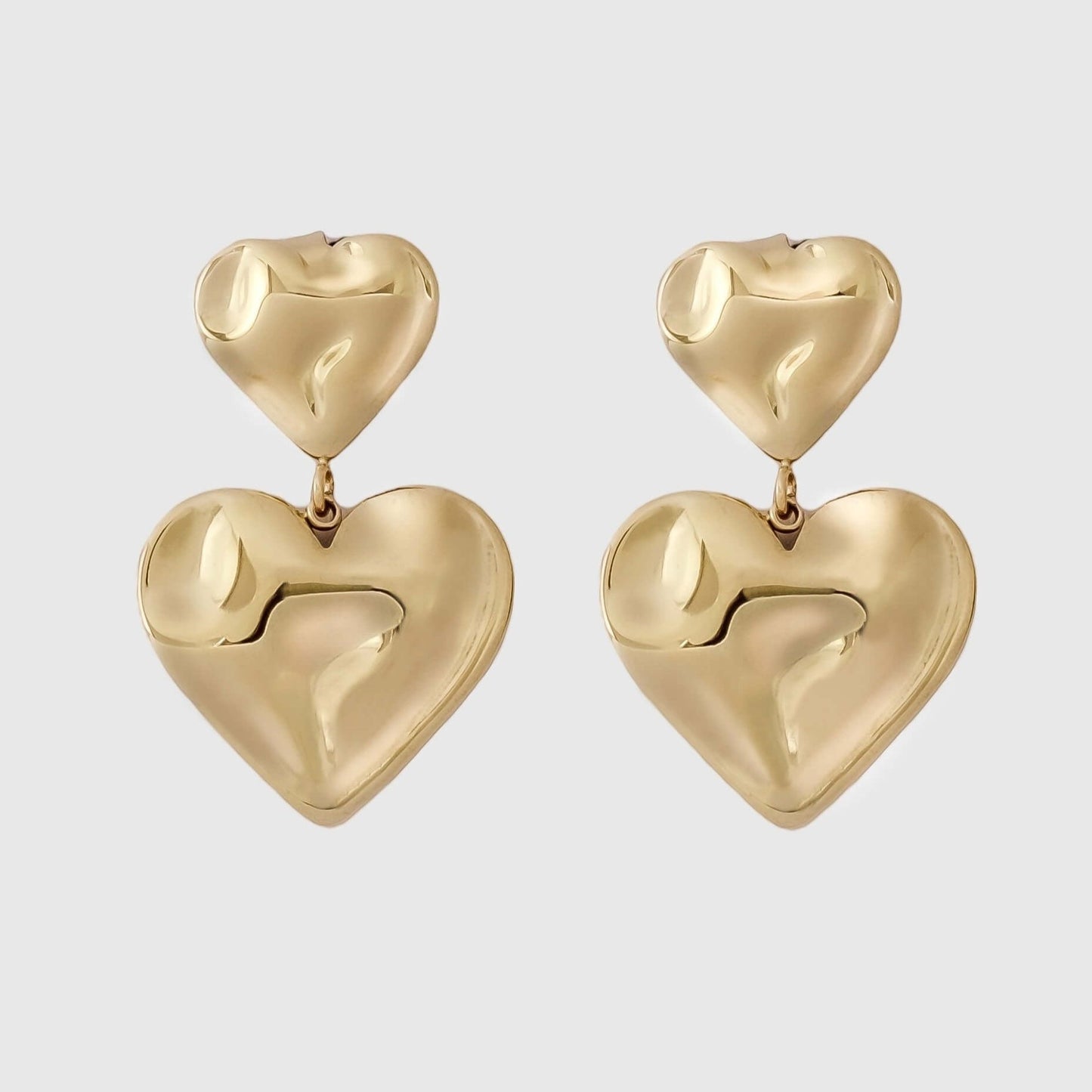 Micah Heart Drop Earrings