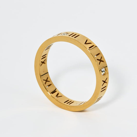 Lily Numeral Ring