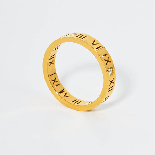 Lily Numeral Ring