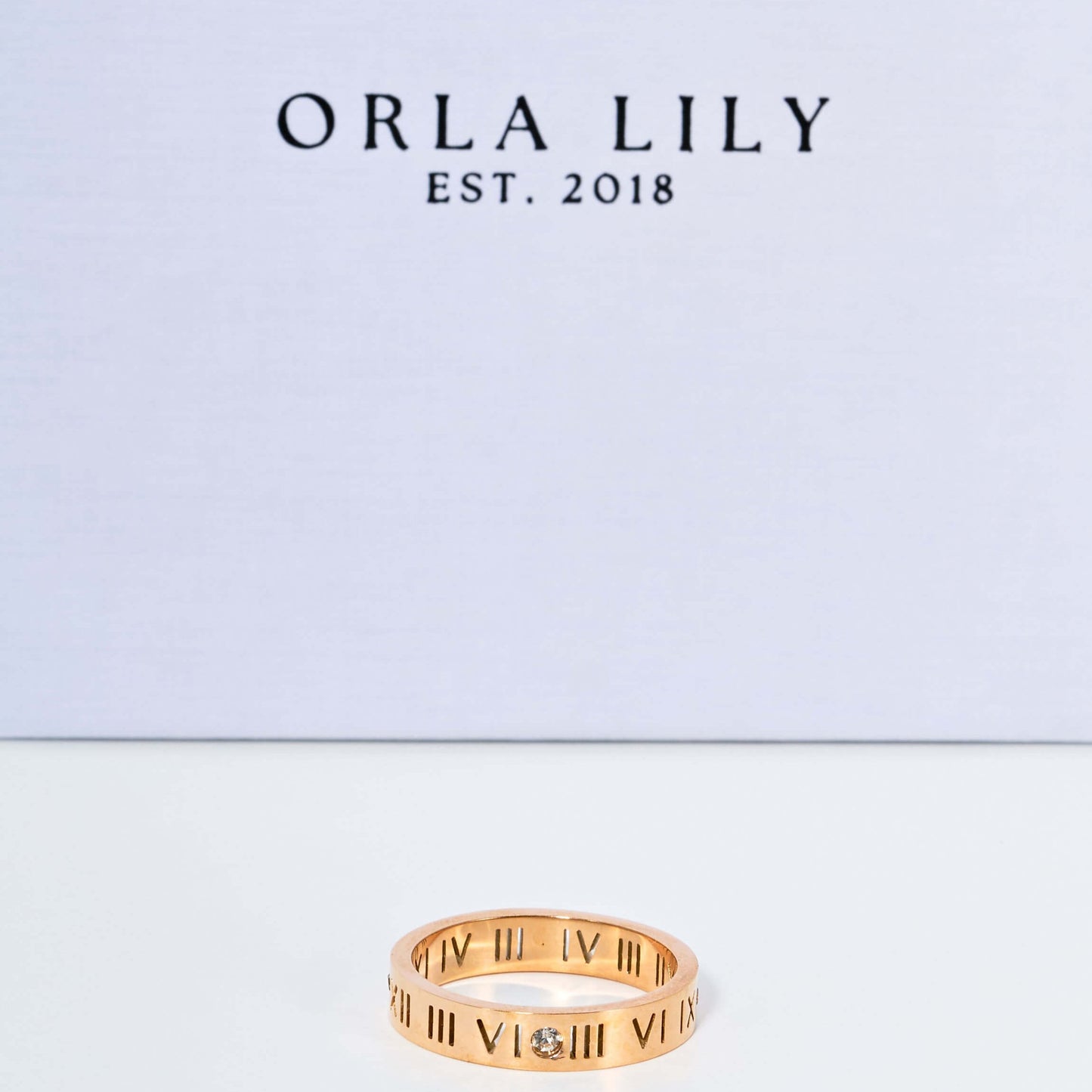 Lily Numeral Ring