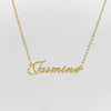 Sierra Personalised Name Necklace Gold
